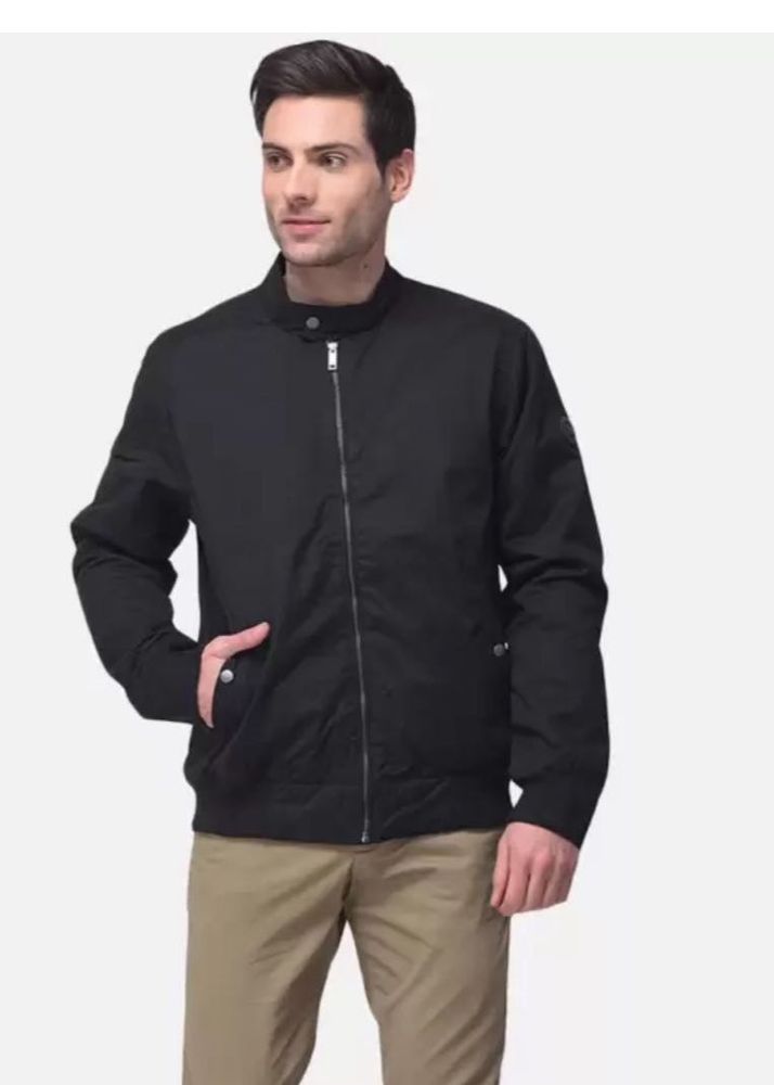 Winter Black Bomber Jacket
