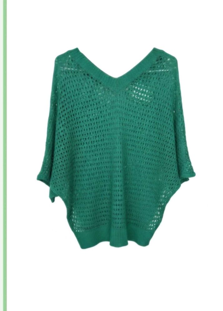 Green Knit Sweater