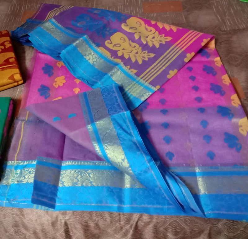 Cotton Jamdani Saree