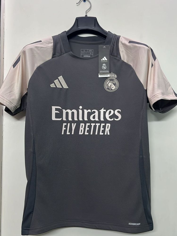 ADIDAS AEROREADY REAL MADRID TRAINING JERSEY 24/25