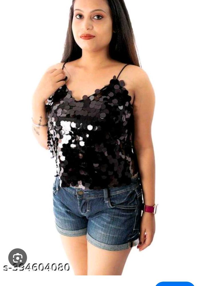 Sequin Cami Top