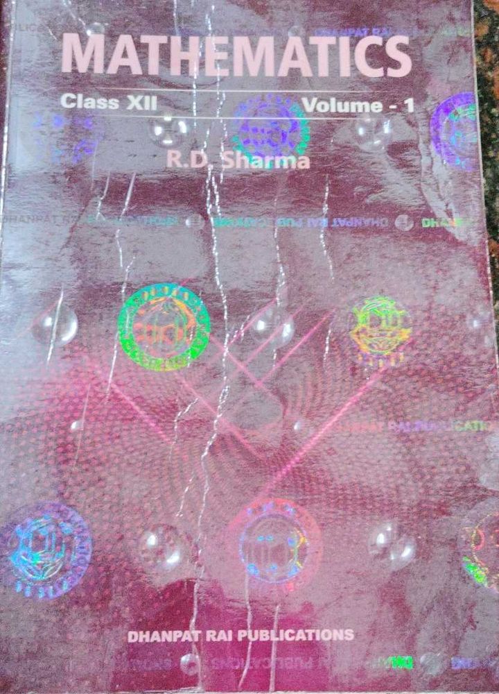 R.D. Sharma Mathematics Class XII