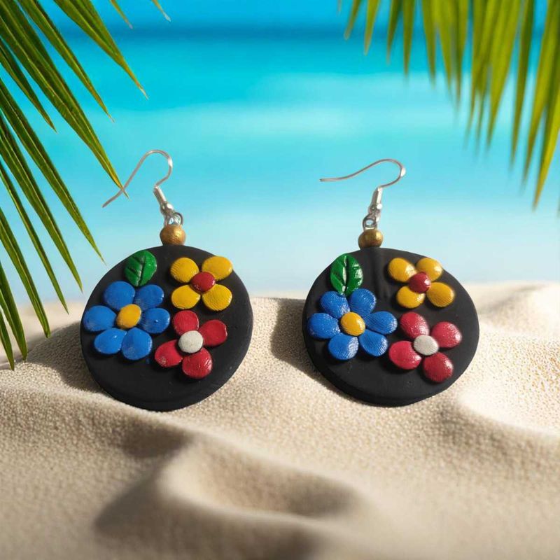 Terracotta Earrings.