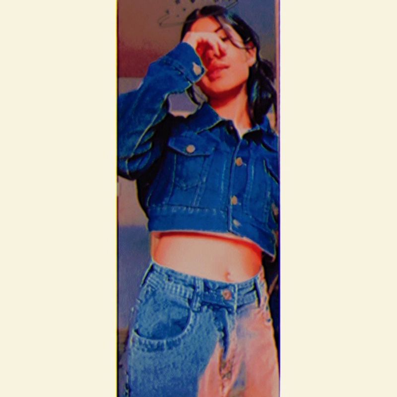 Denim Crop Jacket