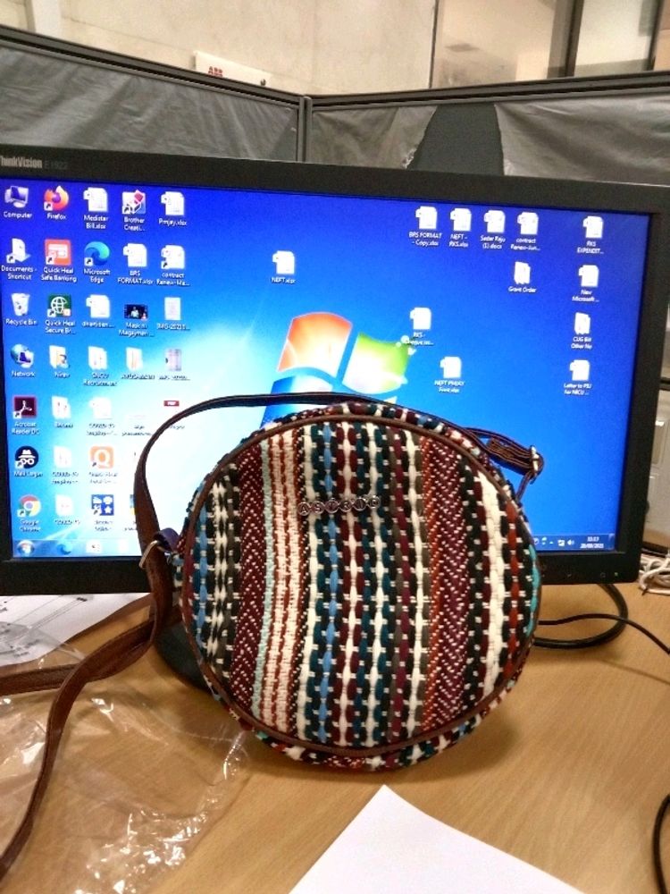 Trendy Women&#39;s Multicolor Slingbag