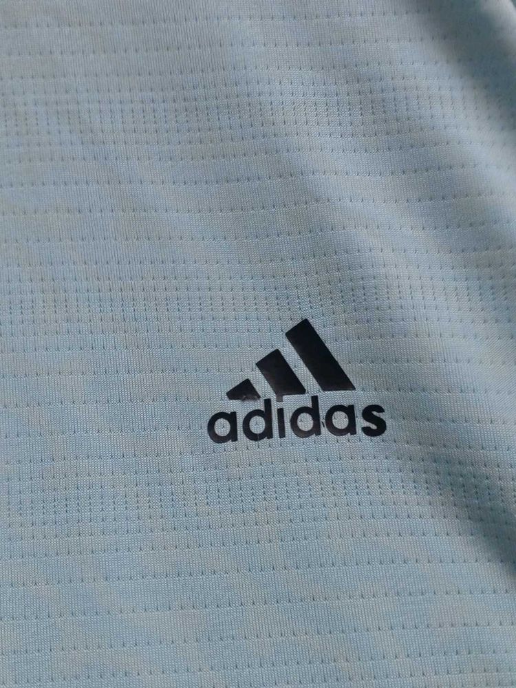 Original Adidas T-Shirt | Light Blue | Budget Deal