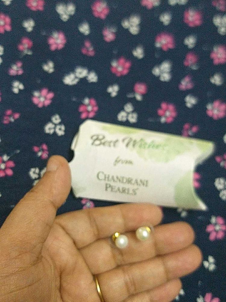 Chandrani Pearls Stud Earrings