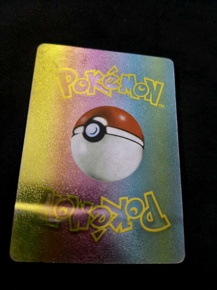 Pichachu Rainbow Pokemon Card