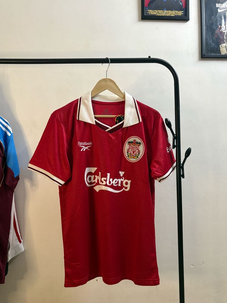 Liverpool Carlsberg Jersey L and XL