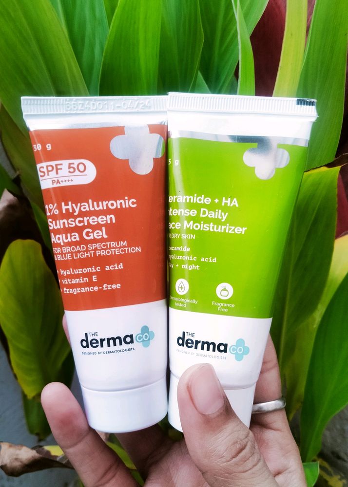 The Derma Co. Sunscreen &amp; Moisturizer Duo