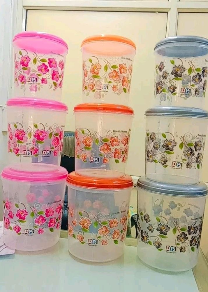 2 3 5 kg jar set - 240 rs