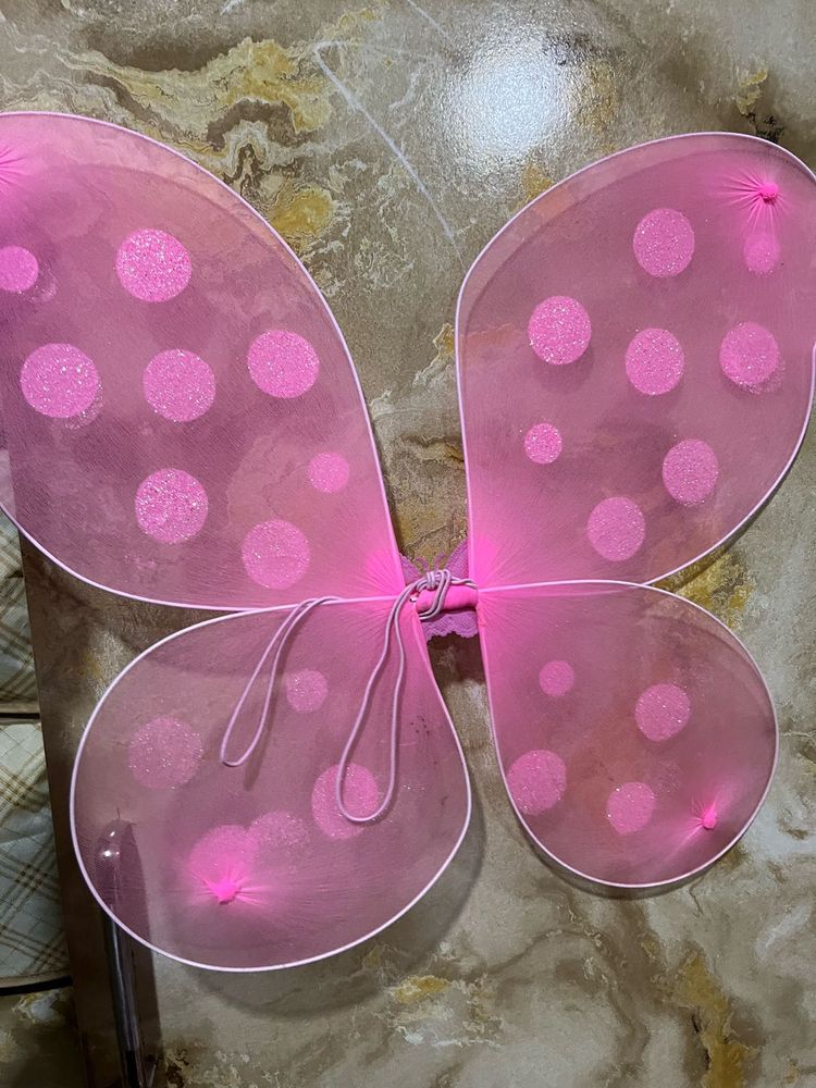 Pink Fairy Wings