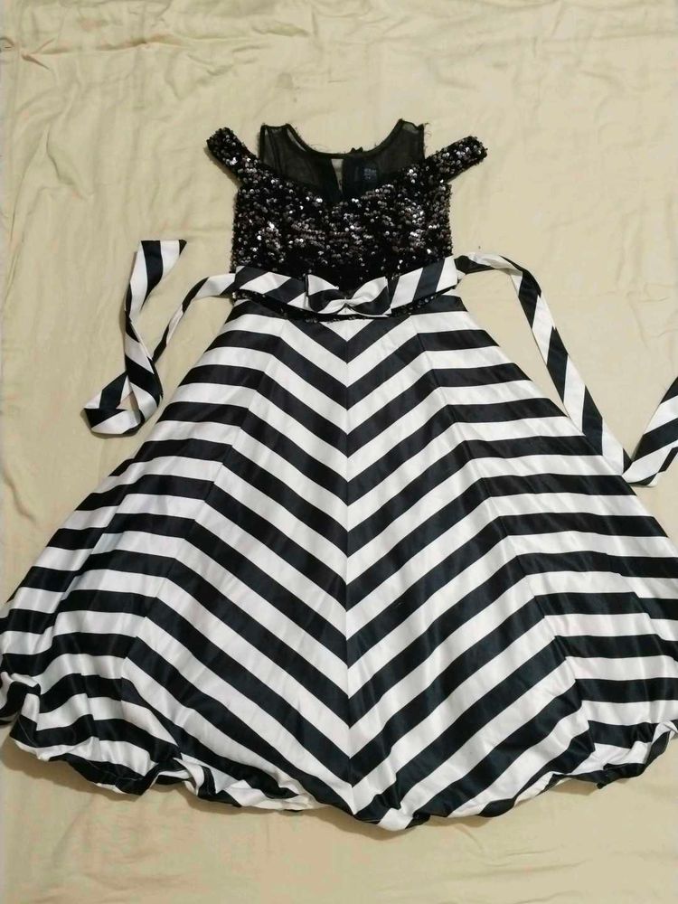 Sparkly Chevron Party Dress
