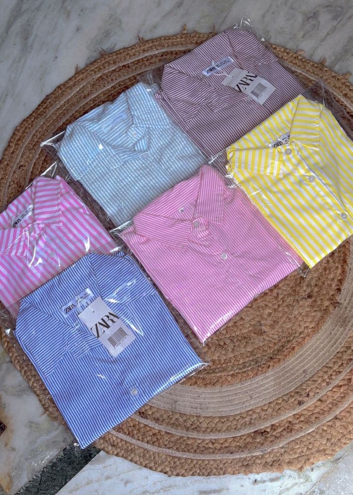Zara Striped Shirts