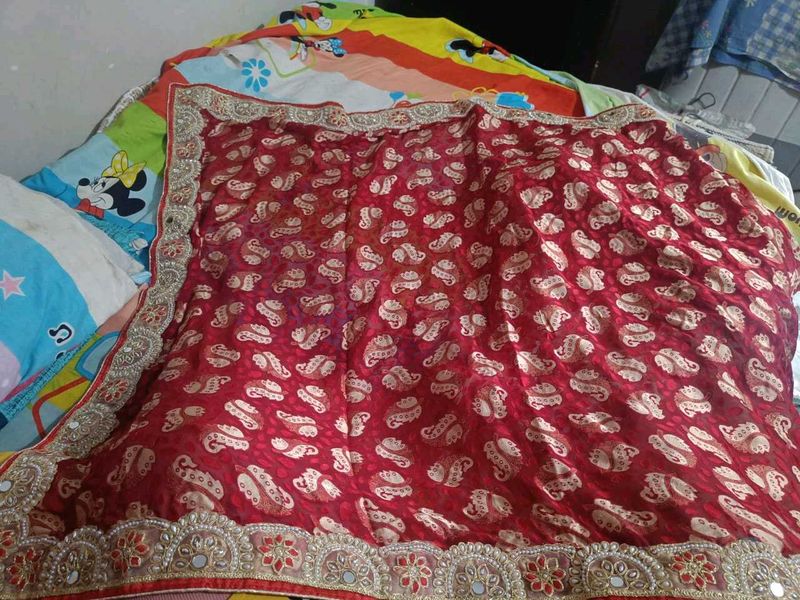 Elegant Embroidery Saree with Blouse