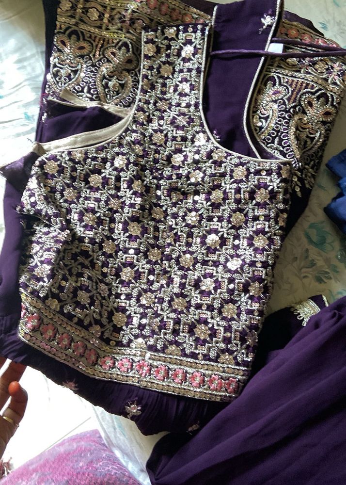 Heavy Sharara Set
