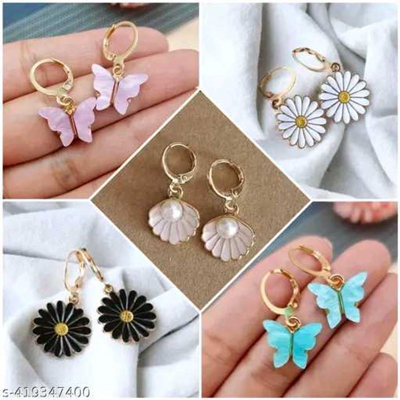 Cute Charm Earring Set