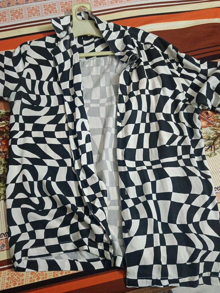 Retro Checkerboard Shirt