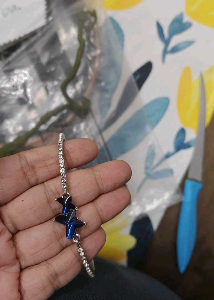 Sparkling Butterfly Bracelet