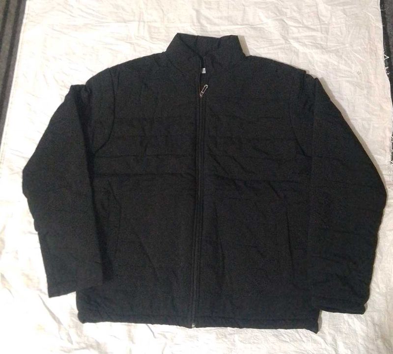 Black Puffer Jacket - Size XL