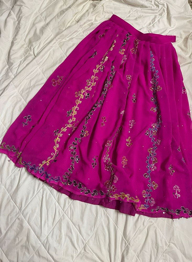 y2k Bollywood style vintage Desi skirt