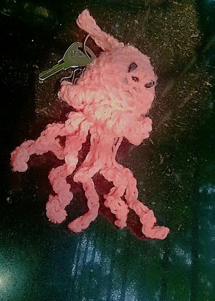 Jelly Fish Keychain