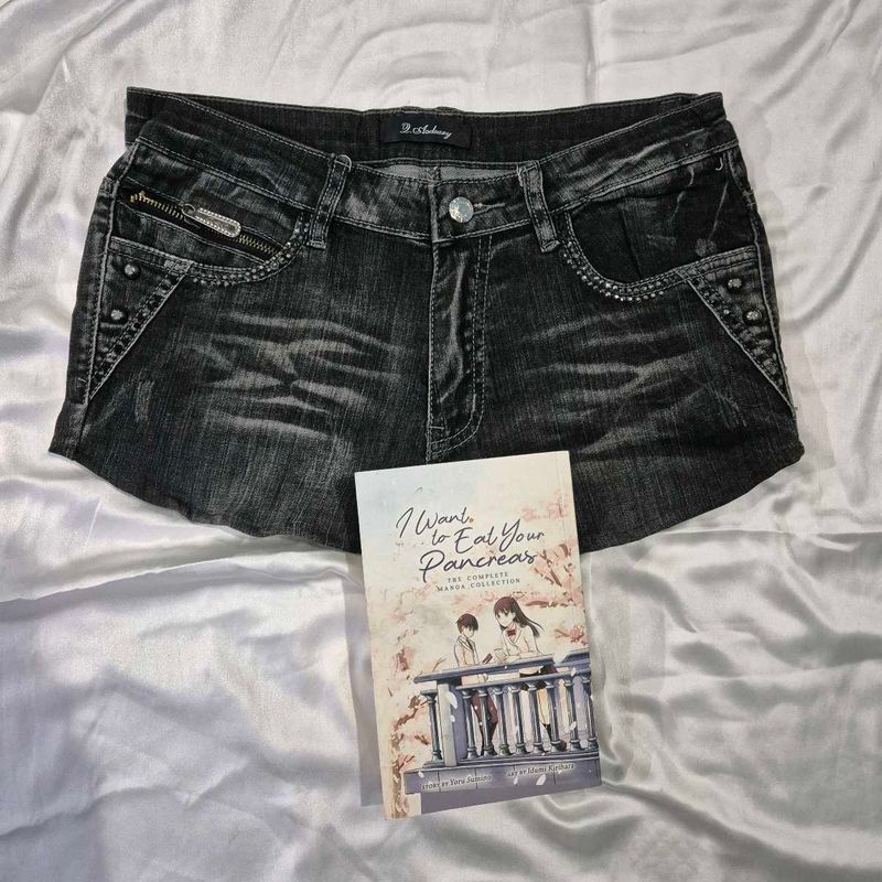 Y2K Micro Mini Denim Skirt