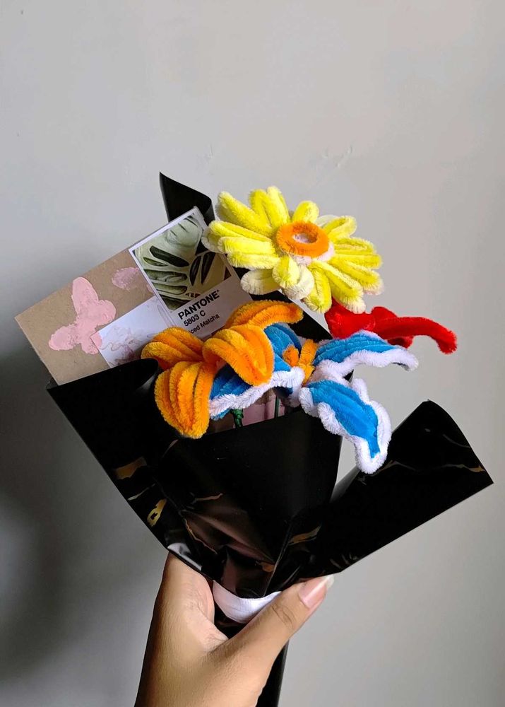 Pipe Cleaner Flower Bouquet