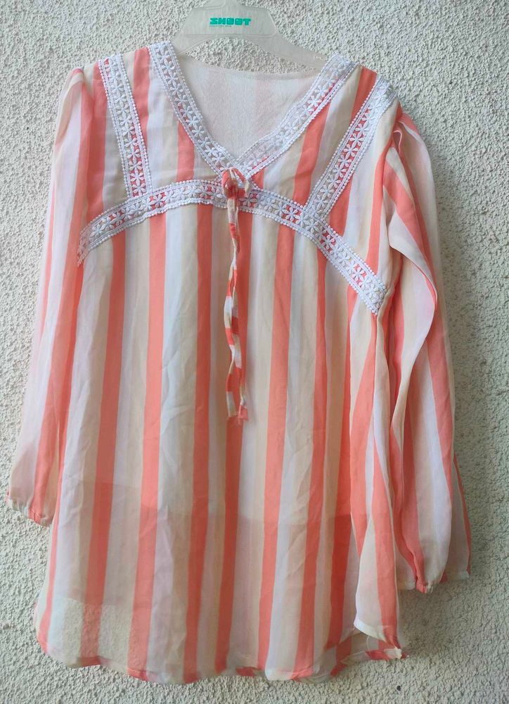 Striped Boho Top💖