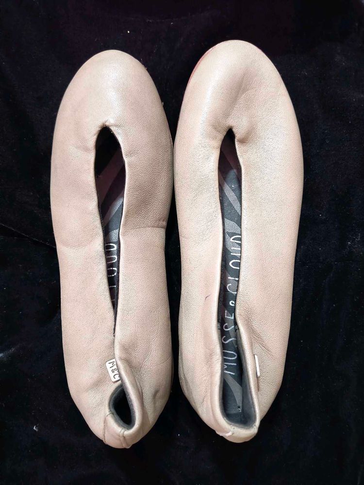 Leather Ballet Flats