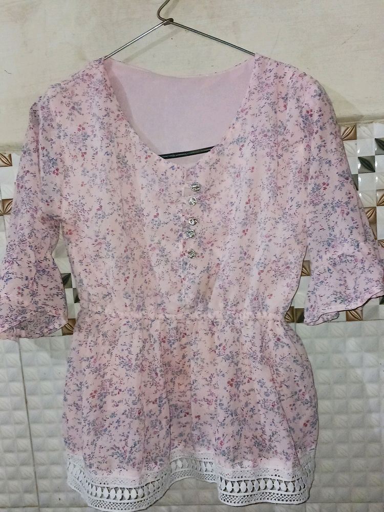 Baby Pink Top 💖