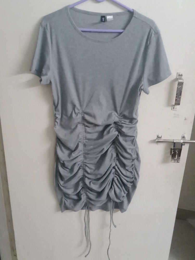 H&amp;M Grey Body Con