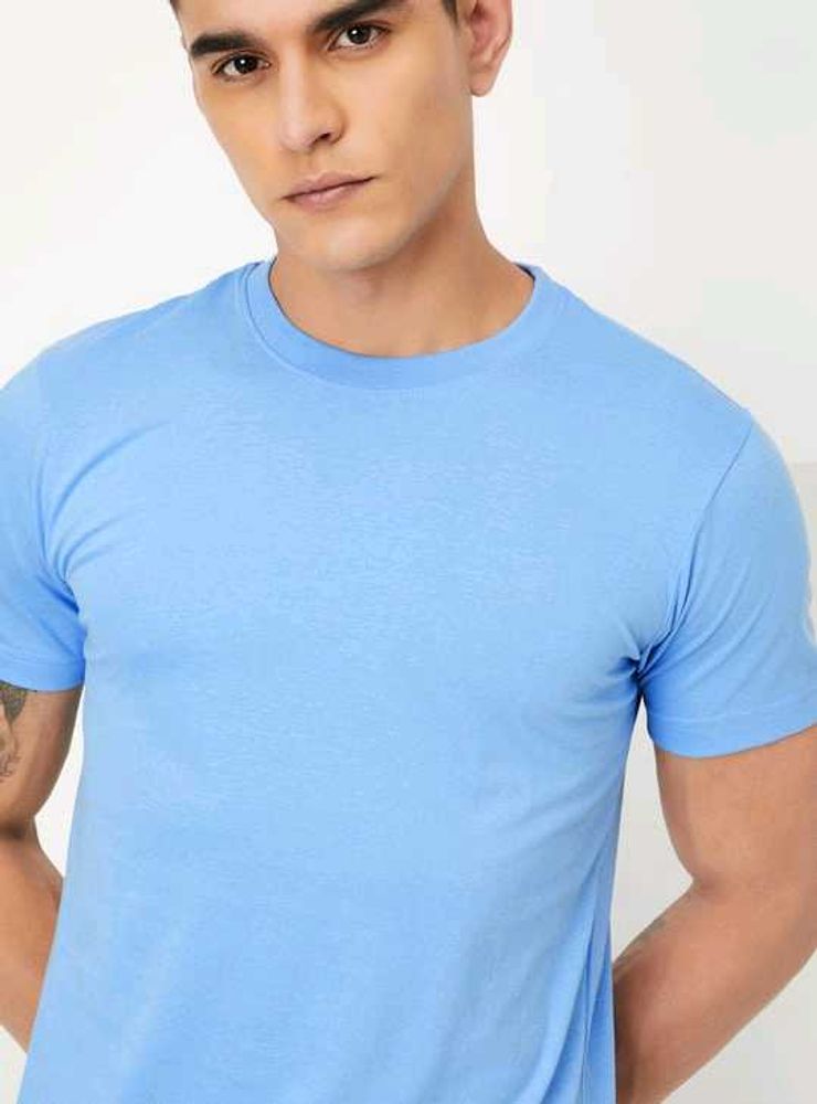Men Solid Lounge T-shirt | Max Fashion