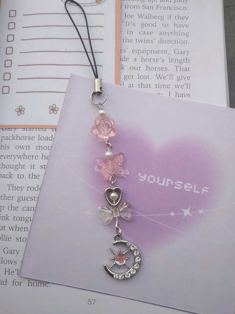 Pink Moon Charm