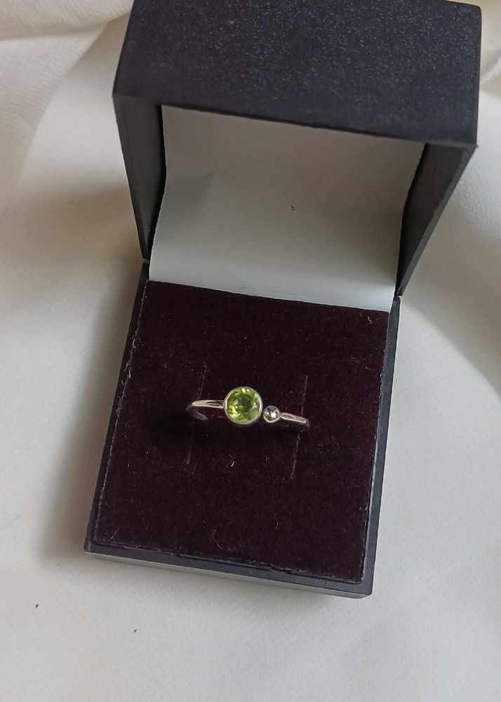 Authentic Silver Adjustable Size Ring