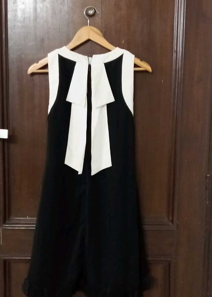 Black &amp; White Mini Dress