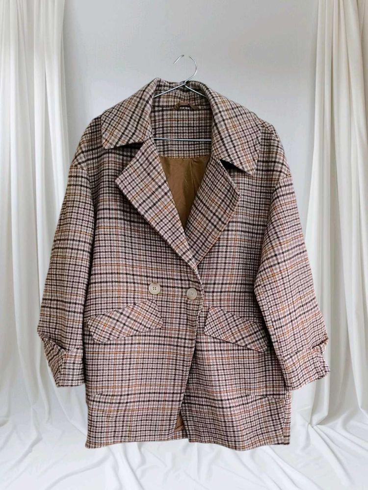 Tweet Royal Large Size Coat 🇰🇷