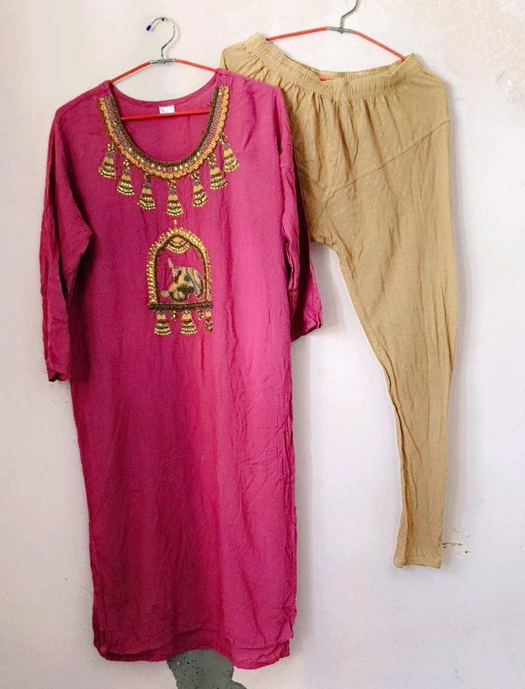 Very Beautiful Embroidery Kurta Set