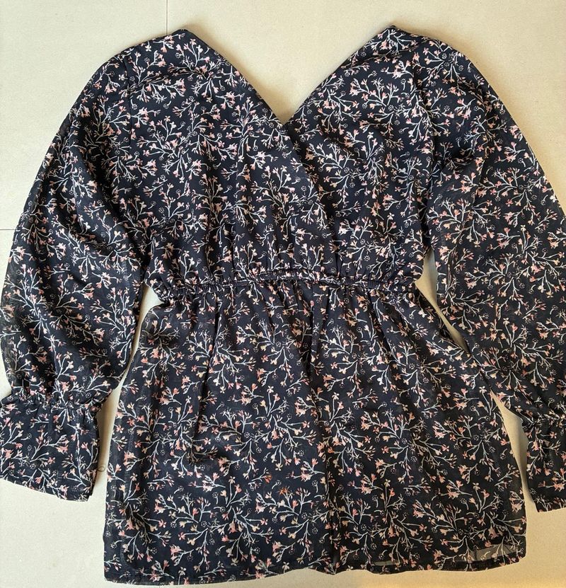 Floral Print Top small size