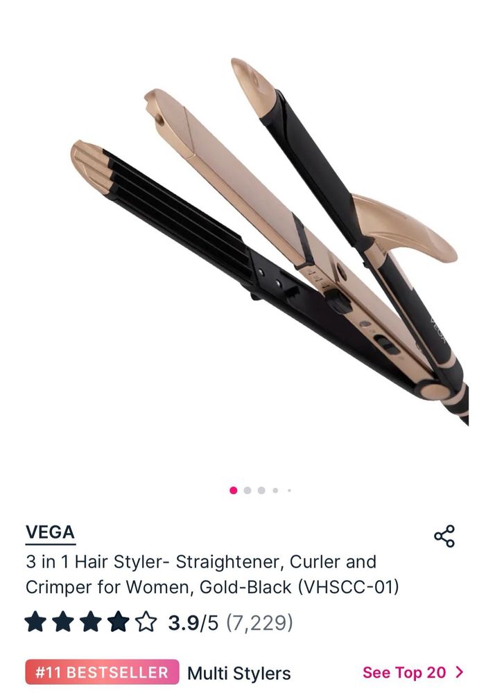VEGA 3-in-1 HAIR STYLER