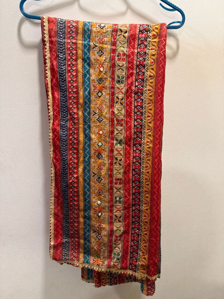 colorfull rangholi duppatta