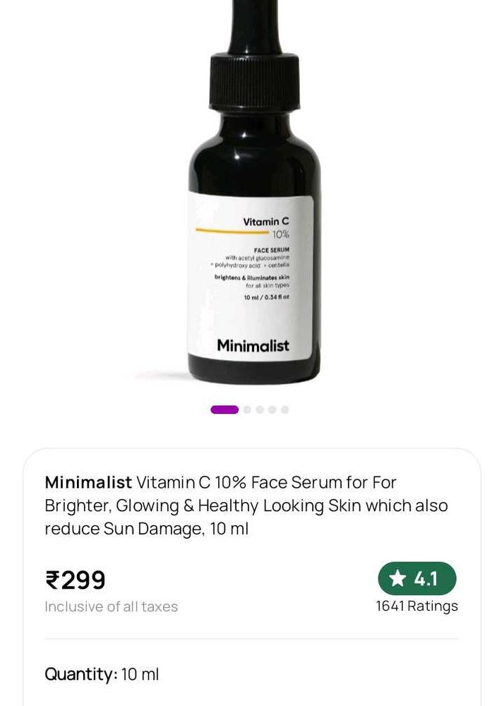 Minimalist Vitamin C 10% Serum