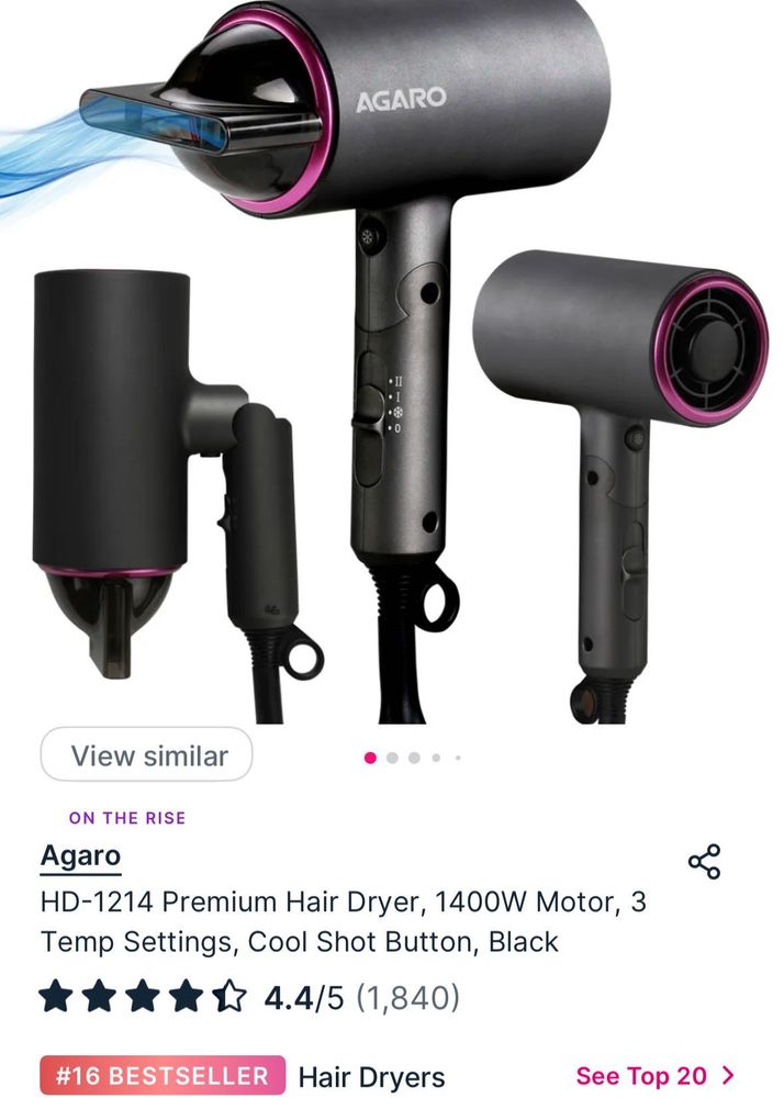 Agaro Hair Dryer