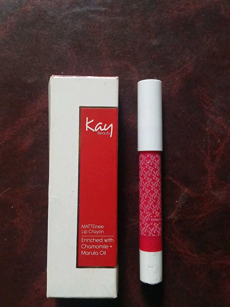 Kay Beauty Matte Lipstick Crayon shade- Entourage