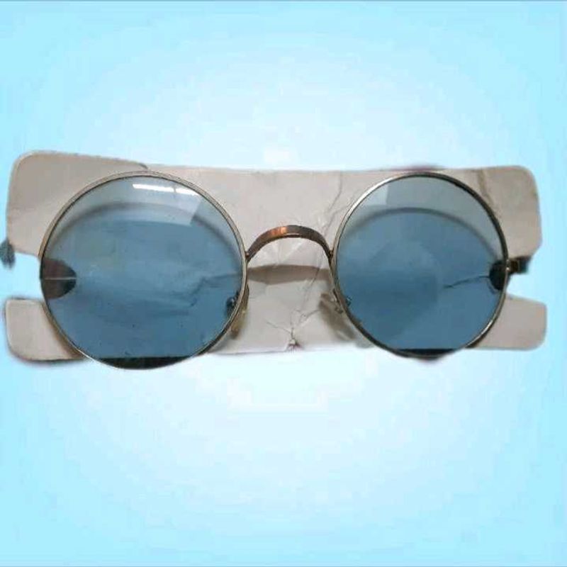Blue Circle Sunglasses