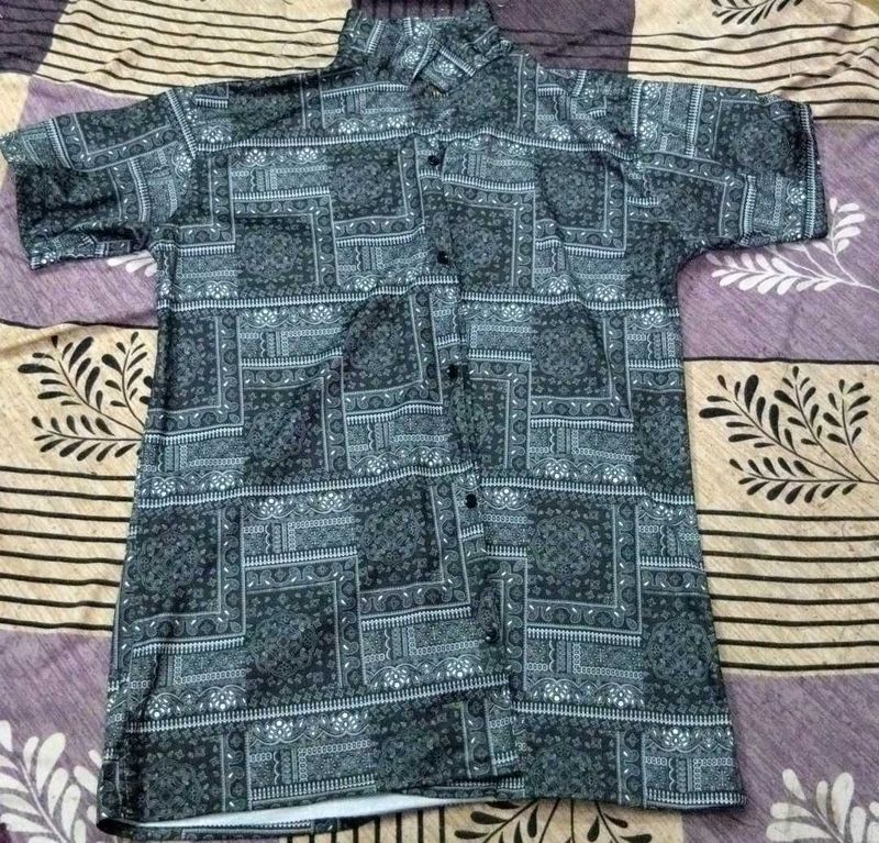 Patterned Casual Shirt