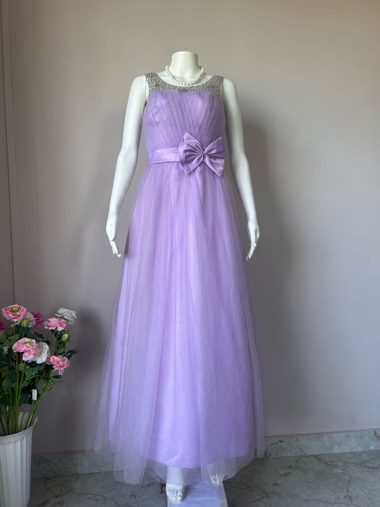 Lavender premium tulle gown