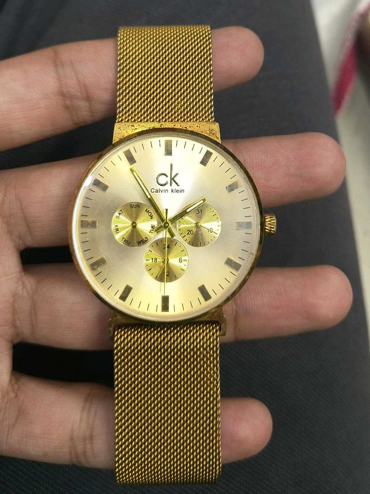 CK Gold Watch