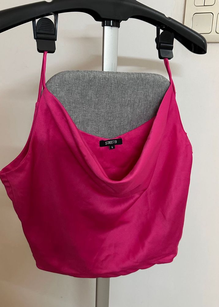 Pink Crop Top