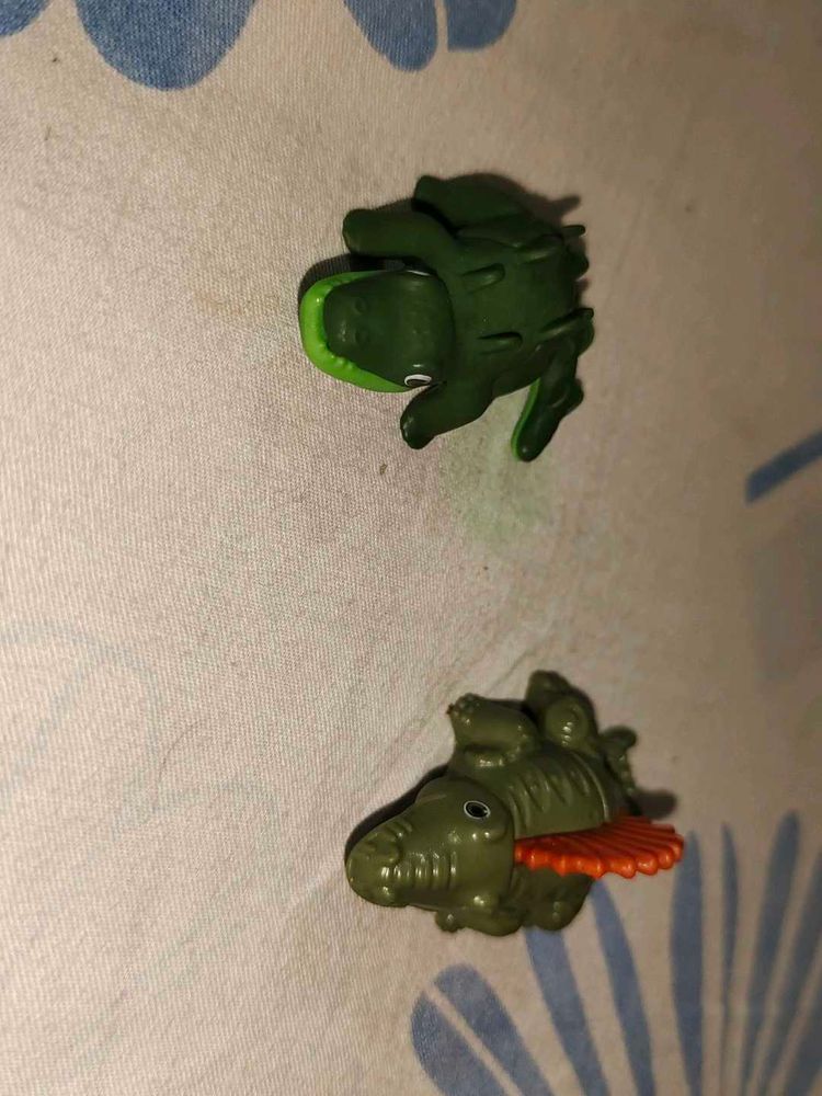 Vintage Crocodile &amp; Alligator Toy Figures